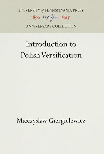 Introduction to Polish Versification
