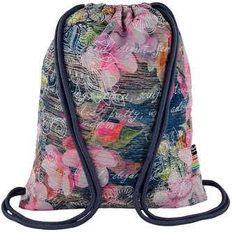 Plecak na sznurkach Flowers Pink