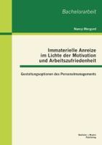 Immaterielle Anreize im Lichte der Motivation und Arbeitszufriedenheit: Gestaltungsoptionen des Personalmanagements