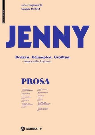 JENNY. Ausgabe 01