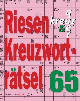 Riesen-Kreuzworträtsel 65