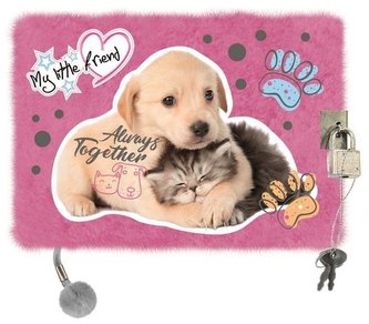 Pamiętnik z kłódką A5/96K Włochacz Cat&Dog;