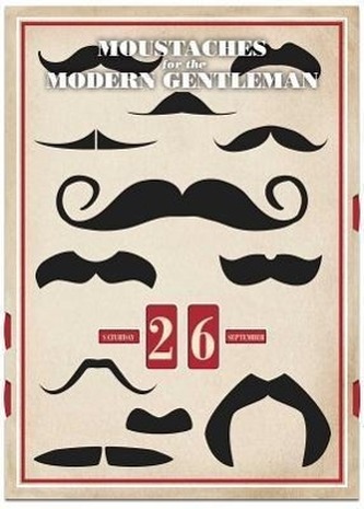 Moustaches for the Modern Gentleman Perpetual Calendar