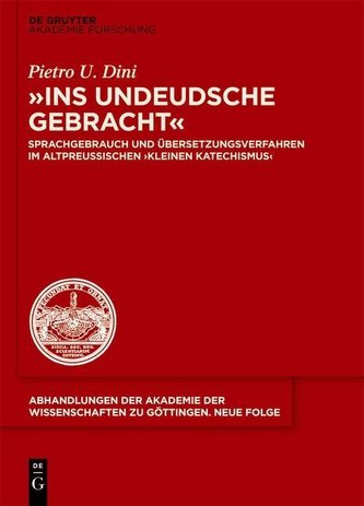 \"ins undeudsche gebracht\"