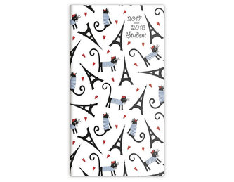 Diář 2017/2018 - kapesní/Student/Paris