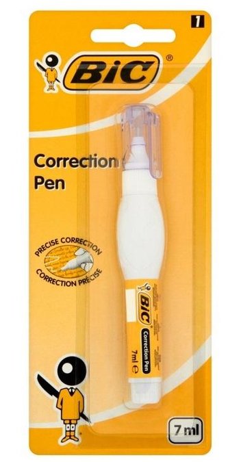 Korektor w piórze 7ml BIC