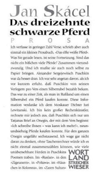 Das dreizehnte schwarze Pferd