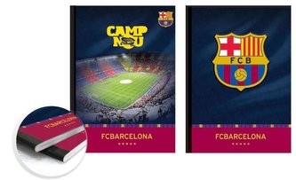 Zeszyt A4/80K kratka FC Barcelona (6szt) STREET