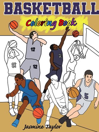 Basketball Coloring Book
