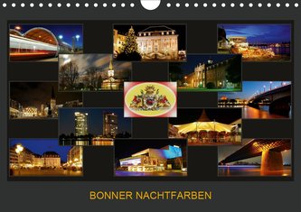 BONNER NACHTFARBEN (Wandkalender 2020 DIN A4 quer)