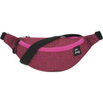 be.bag - Ledvinka be.bag geo lines berry