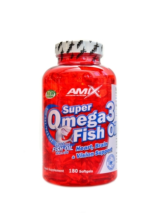 Amix - Super Omega 3 fish oil 180 kapslí 1000mg