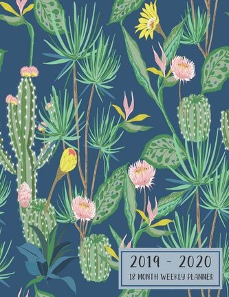 18 Month Weekly Planner 2019 - 2020: 2 Year Planner Monthly Calendar Agenda Daily Weekly Organizer Time Management Schedule for