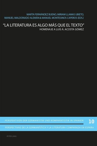 \"La literatura es algo más que el texto\"