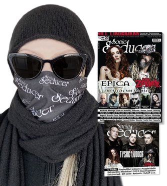 Stilvolle Mund-Nasen-Abdeckung + Sonic Seducer 02-2021