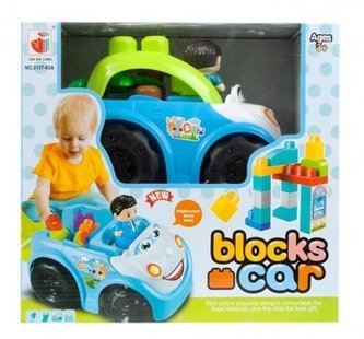 Klocki konstrukcyjne auto