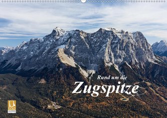 Rund um die Zugspitze (Wandkalender 2021 DIN A2 quer)
