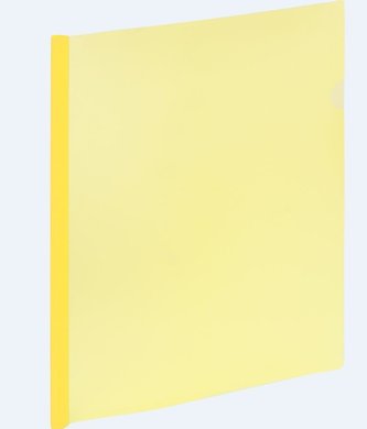 Skoroszyt zaciskowy 9111 żółty GRAND