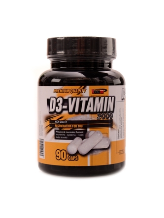 VISION nutrition - D3 vitamín 2000 IU 90 kapslí