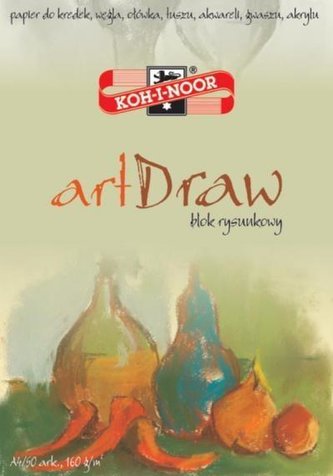 Blok rysunkowy Art Draw A4/50 arkuszy 150g