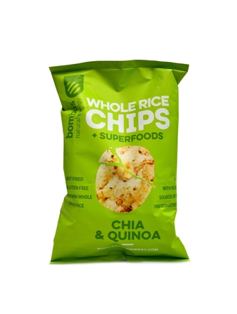Bombus - Whole Rice chips 60g - buckwheat amaranth
