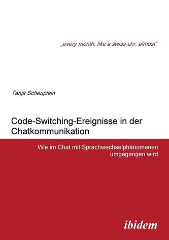 Code-Switching-Ereignisse in der Chatkommunikation