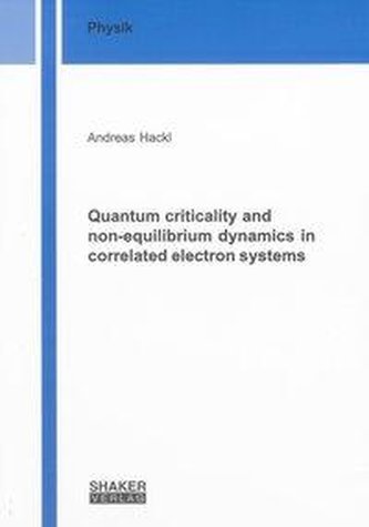 Quantum criticality and non-equilibrium dynamics in correlated electron systems