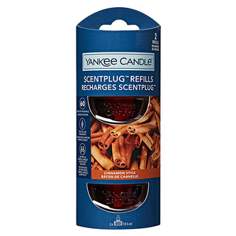YANKEE CANDLE Cinnamon Stick vůně do zásuvky náplně (2 ks)