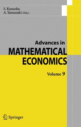 Advances in Mathematical Economics 9