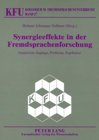 Synergieeffekte in der Fremdsprachenforschung Synergieeffekte in der Fremdsprachenforschung