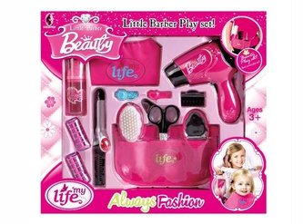 Zestaw fryzjerski z suszarką na baterie