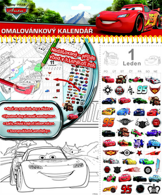 Stolní kalendář Auta