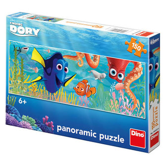 Dino Toys - Veselá Dory - puzzle neon 100 dílků