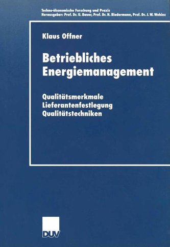Betriebliches Energiemanagement