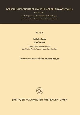 Exaktwissenschaftliche Musikanalyse