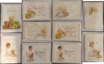 Zaproszenia Komunia (10szt)