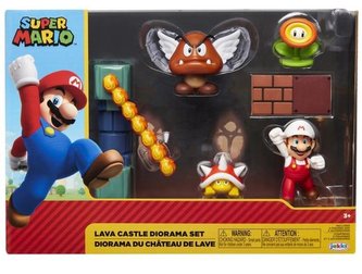 Herní sada Lava s figurkami Super Mario 6 cm Herní sada Lava s figurkami Super Mario 6 cm