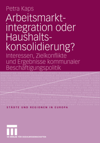 Beschäftigungsförderung in Halle (Saale) 1999-2003