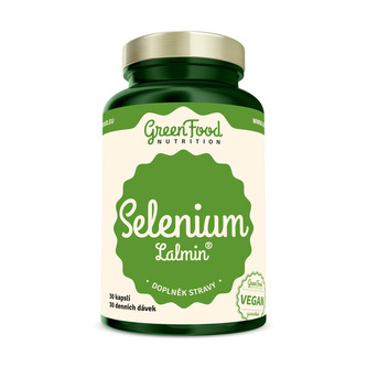 GreenFood nutrition - Selen lalmin 30 vegan kapslí