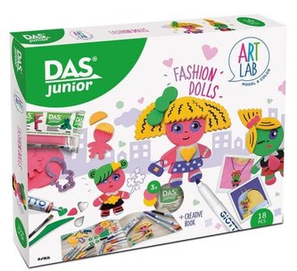 Zestaw kreatywny Lalki modelki DAS