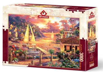 Puzzle 3000 Złote morze