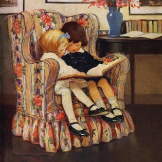 Karnet kwadrat z kopertą Sitting Pretty