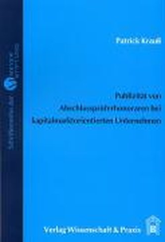 Publizität von Abschlussprüferhonoraren in den Abschlüssen kapitalmarktorientierter Unternehmen