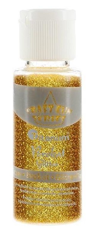 Brokat w słoiczku 20ml złoty