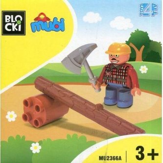 Klocki Blocki Mubi Figurka Drwal