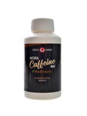 Czech Virus - Natural Caffeine Max 200mg 100 kapslí