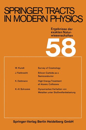Springer Tracts in Modern Physics