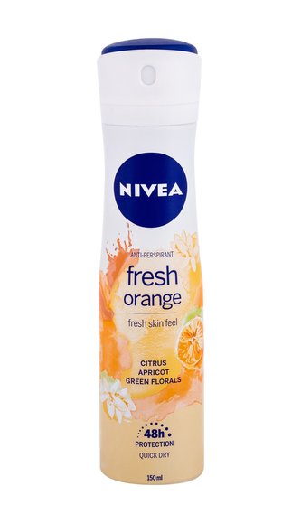 Nivea Fresh Antiperspirant Orange 150 ml 48h pro ženy Nivea Fresh Antiperspirant Orange 150 ml 48h pro ženy