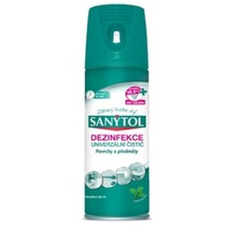 Sanytol Univerzální čistič Dezinfekce aerosol povrchy a předměty 400 ml unisex