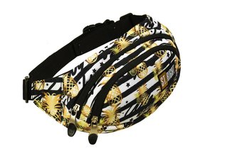 Saszetka na pasek nerka Złote Tropiki